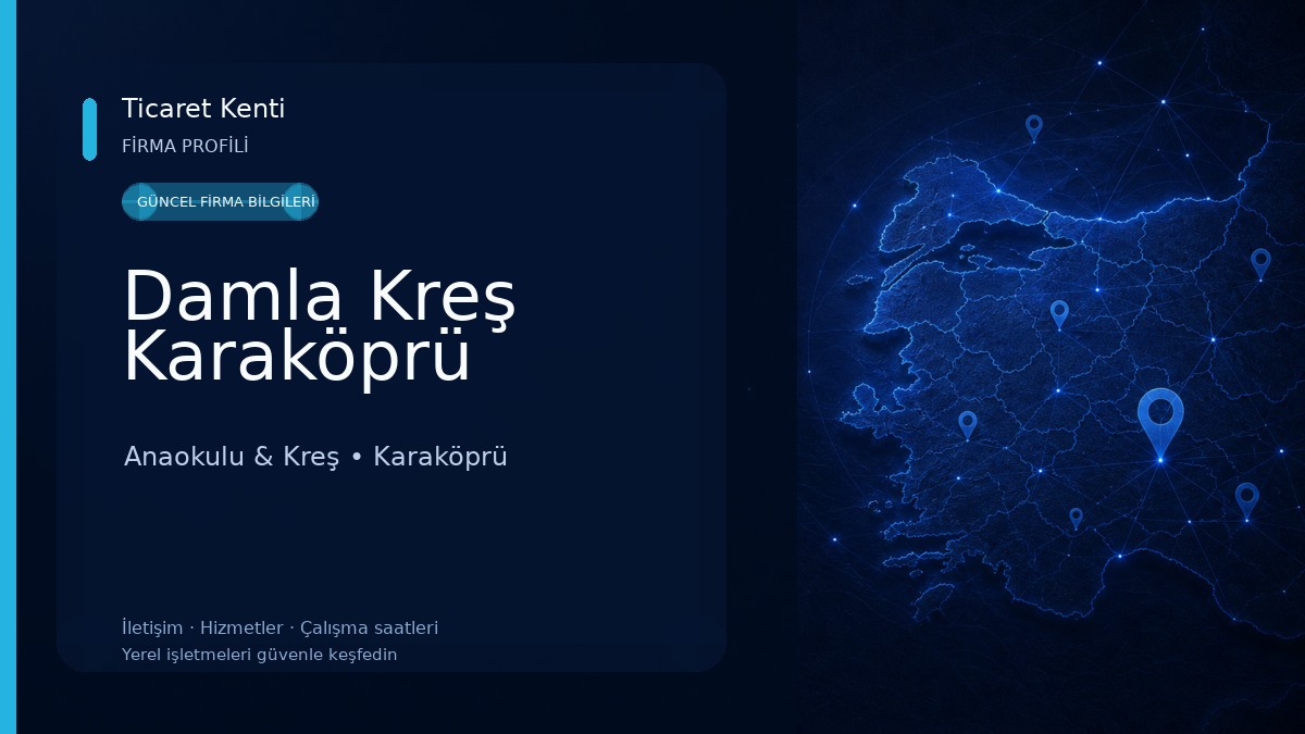 Damla Kreş Karaköprü Anaokulu & Kreş