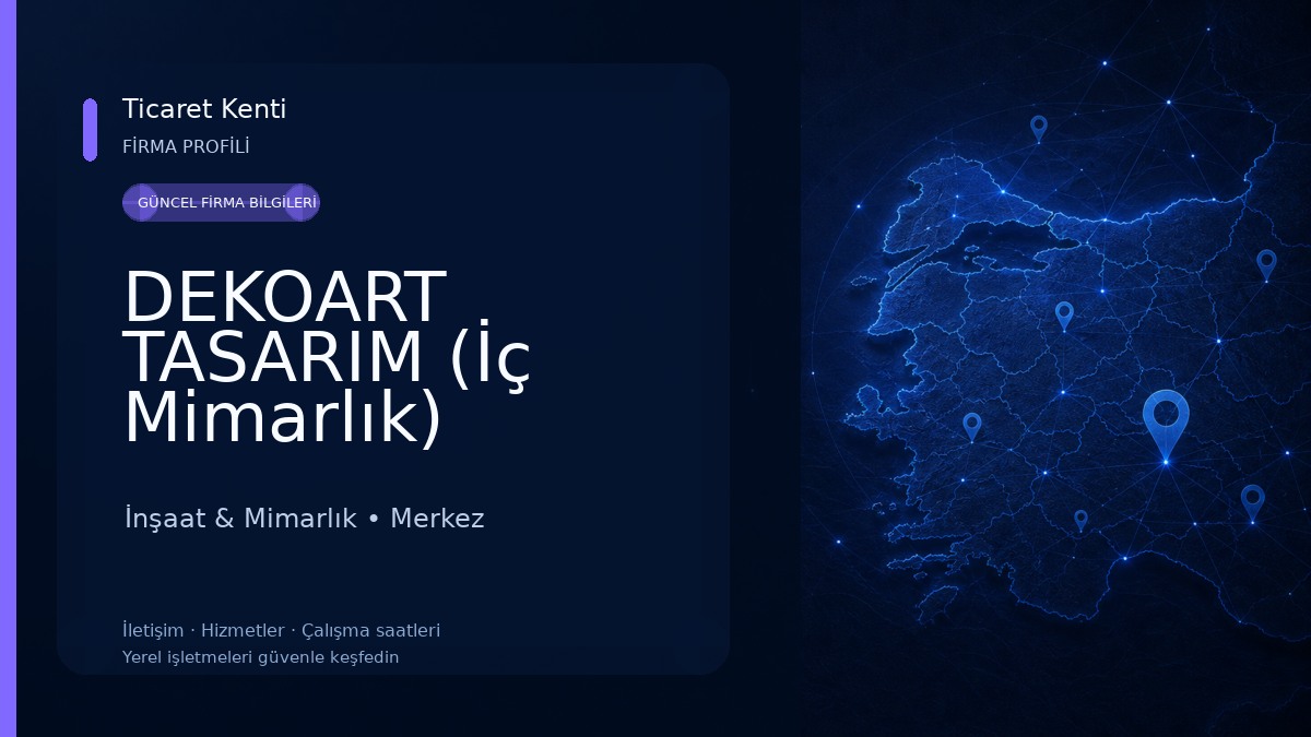 DEKOART TASARIM (İç Mimarlık) İnşaat & Mimarlık