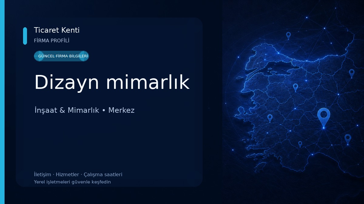Dizayn mimarlık İnşaat & Mimarlık