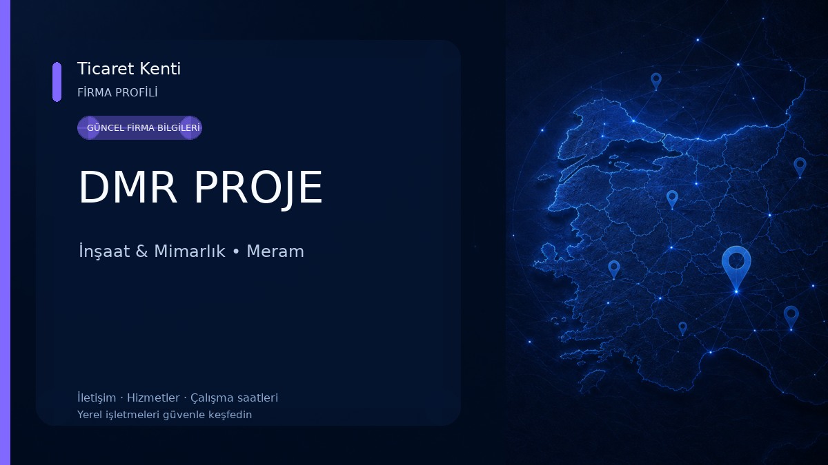 DMR PROJE İnşaat & Mimarlık