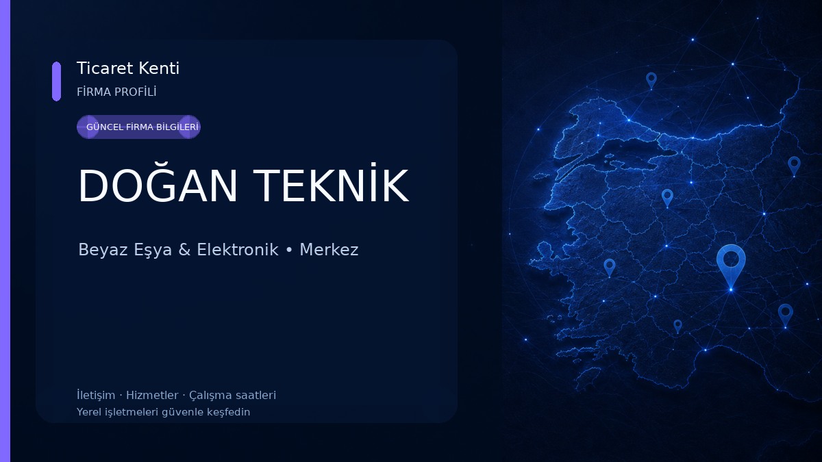 DOĞAN TEKNİK Beyaz Eşya & Elektronik