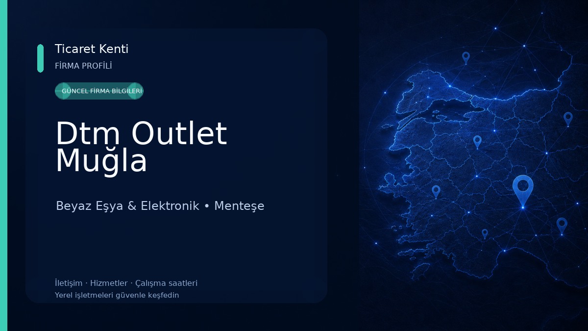 Dtm Outlet Muğla