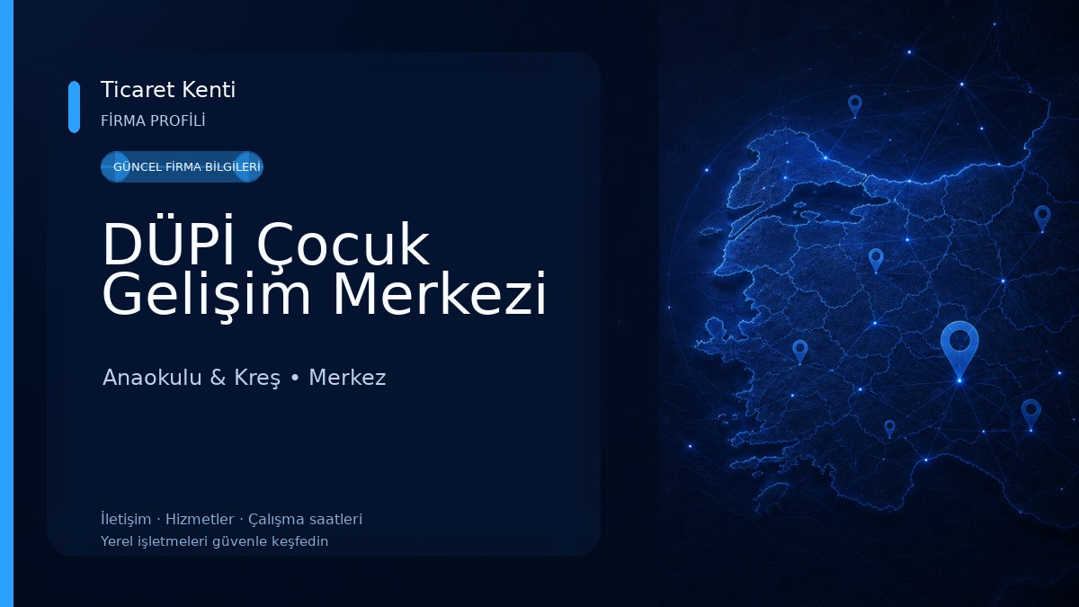 DÜPİ Çocuk Gelişim Merkezi Anaokulu & Kreş