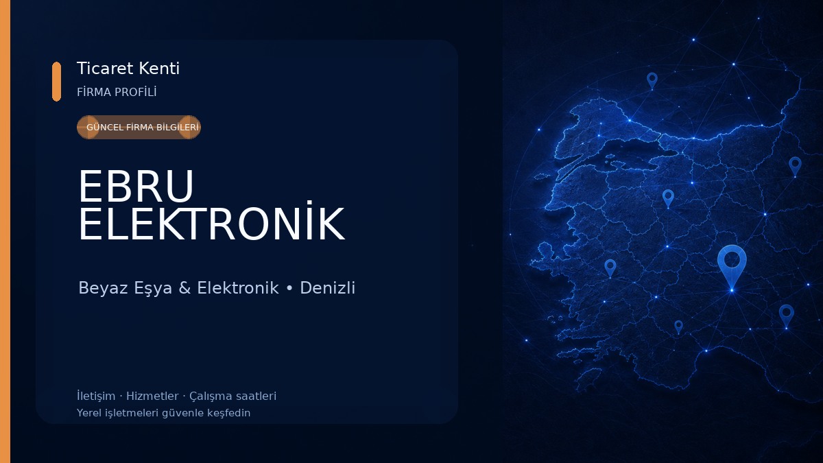 EBRU ELEKTRONİK