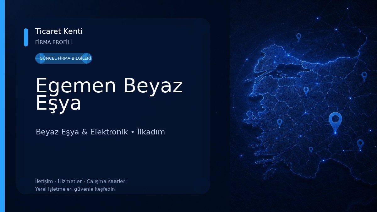 Egemen Beyaz Eşya