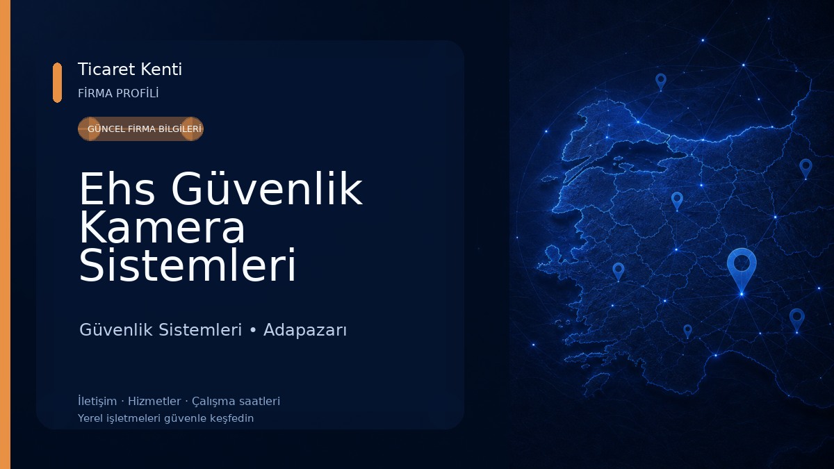 Ehs Güvenlik Kamera Sistemleri Güvenlik Sistemleri