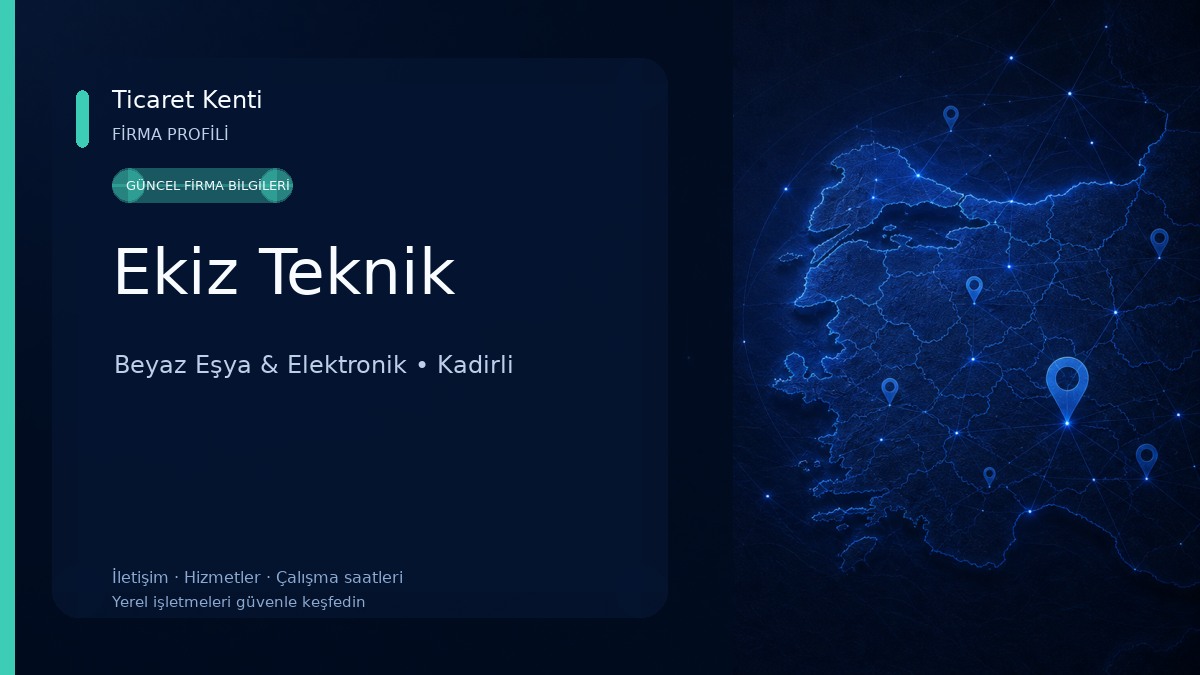 Ekiz Teknik Beyaz Eşya & Elektronik