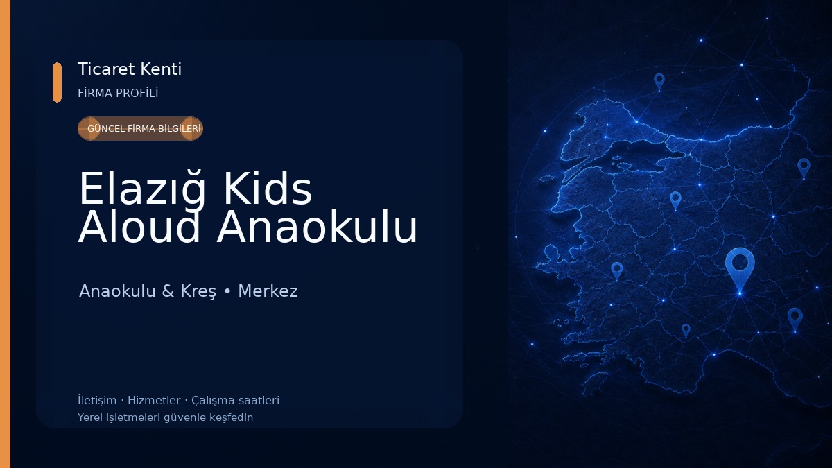 Elazığ Kids Aloud Anaokulu