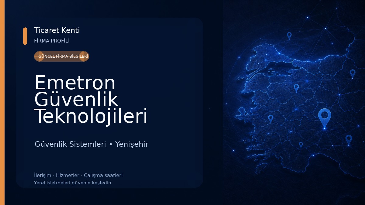 Emetron Güvenlik Teknolojileri Güvenlik Sistemleri