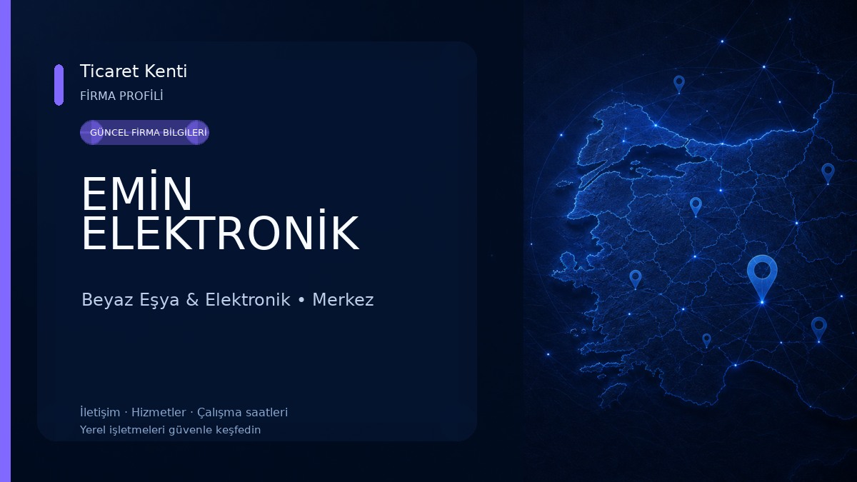 EMİN ELEKTRONİK