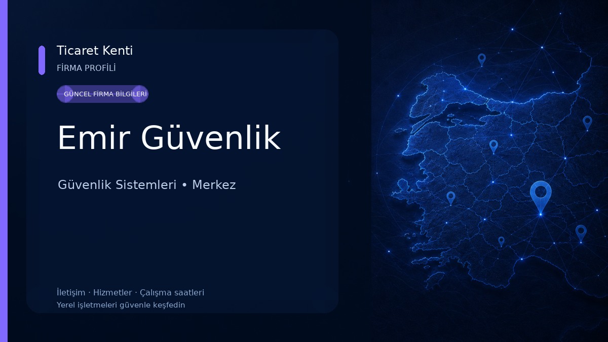 Emir Güvenlik Güvenlik Sistemleri