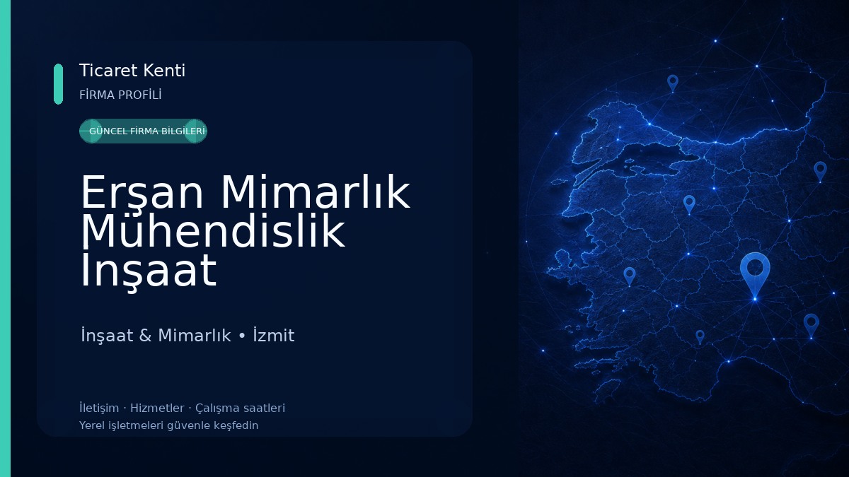 Erşan Mimarlık Mühendislik İnşaat İnşaat & Mimarlık