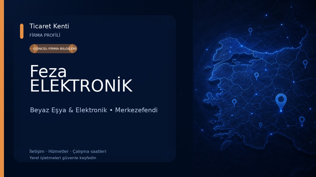 Feza ELEKTRONİK Beyaz Eşya & Elektronik