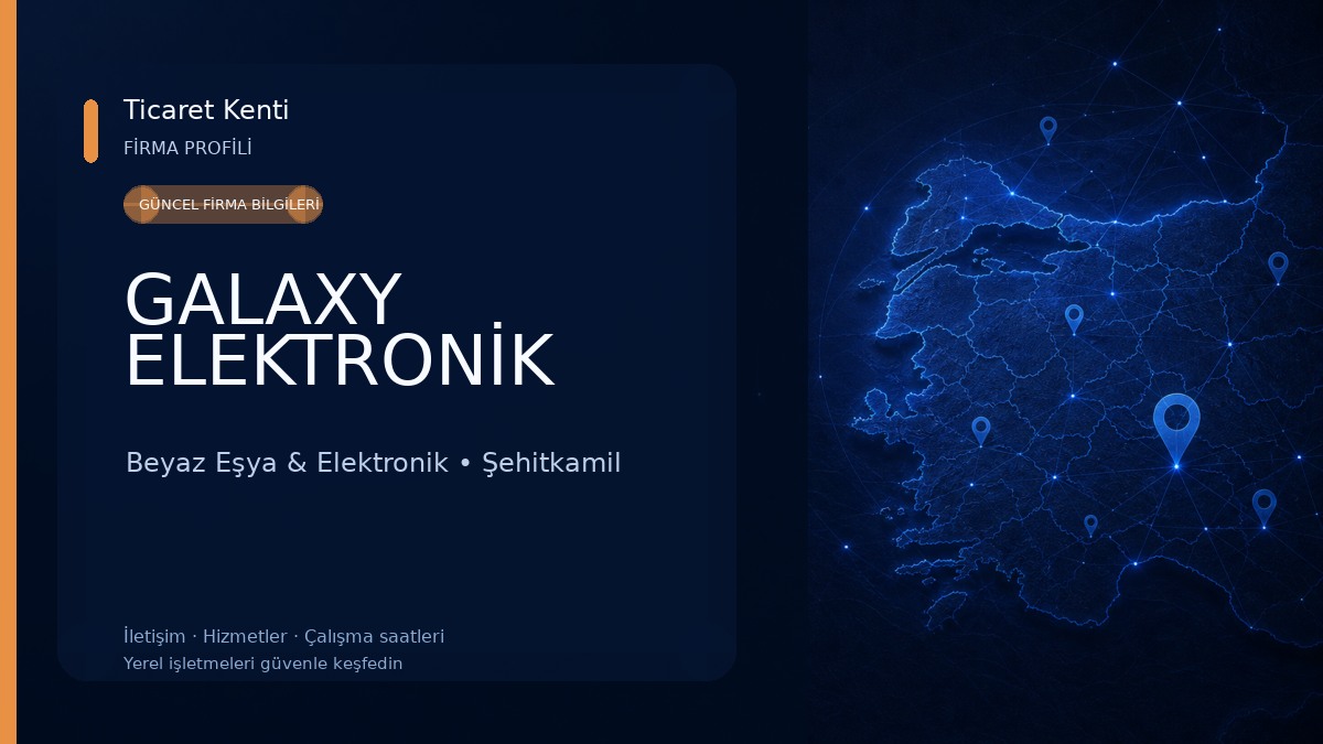 GALAXY ELEKTRONİK Beyaz Eşya & Elektronik