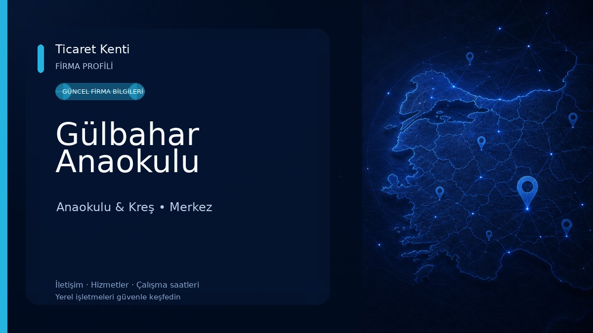 Gülbahar Anaokulu Anaokulu & Kreş