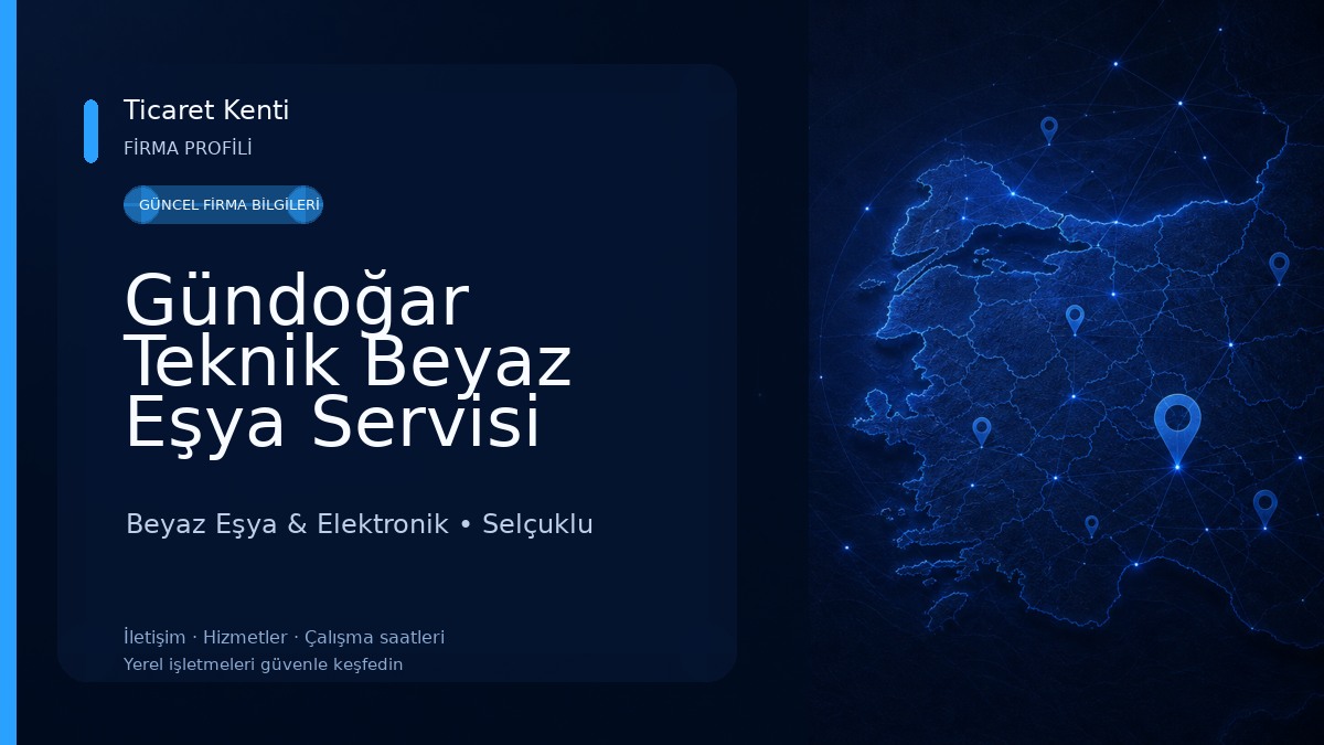 Gündoğar Teknik Beyaz Eşya Servisi Beyaz Eşya & Elektronik