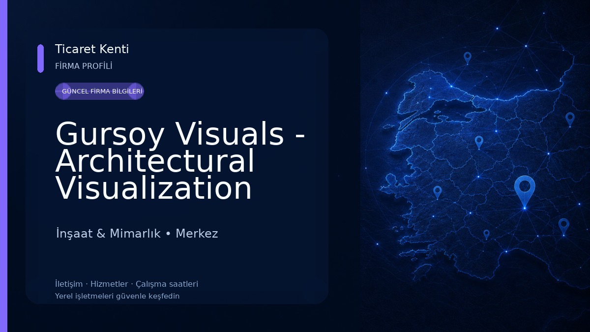Gursoy Visuals - Architectural Visualization 