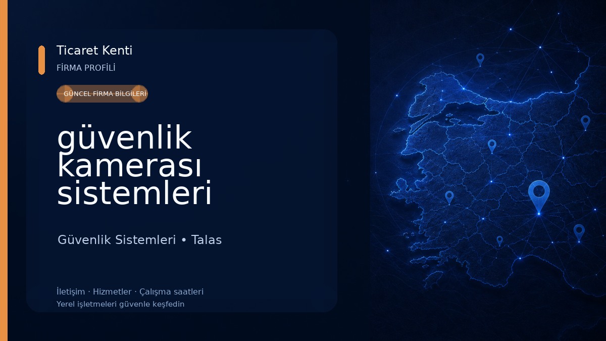 güvenlik kamerası sistemleri Güvenlik Sistemleri