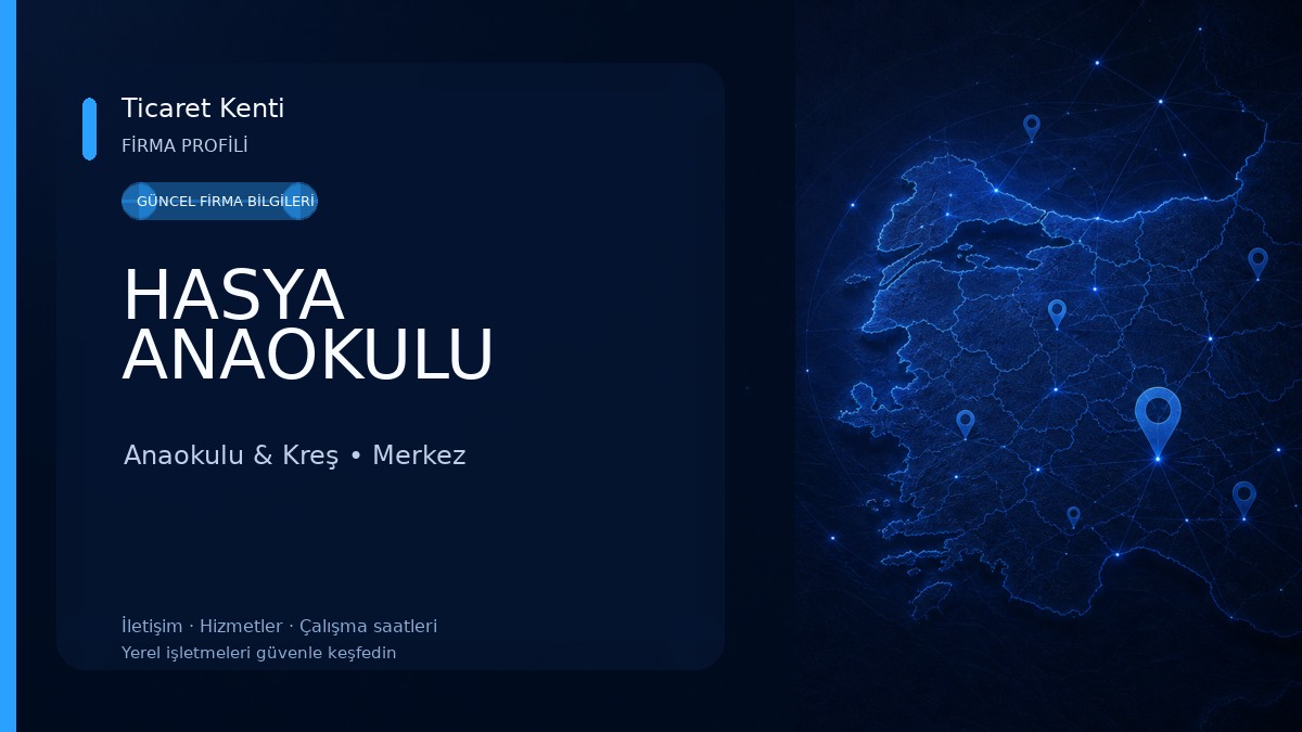 HASYA ANAOKULU