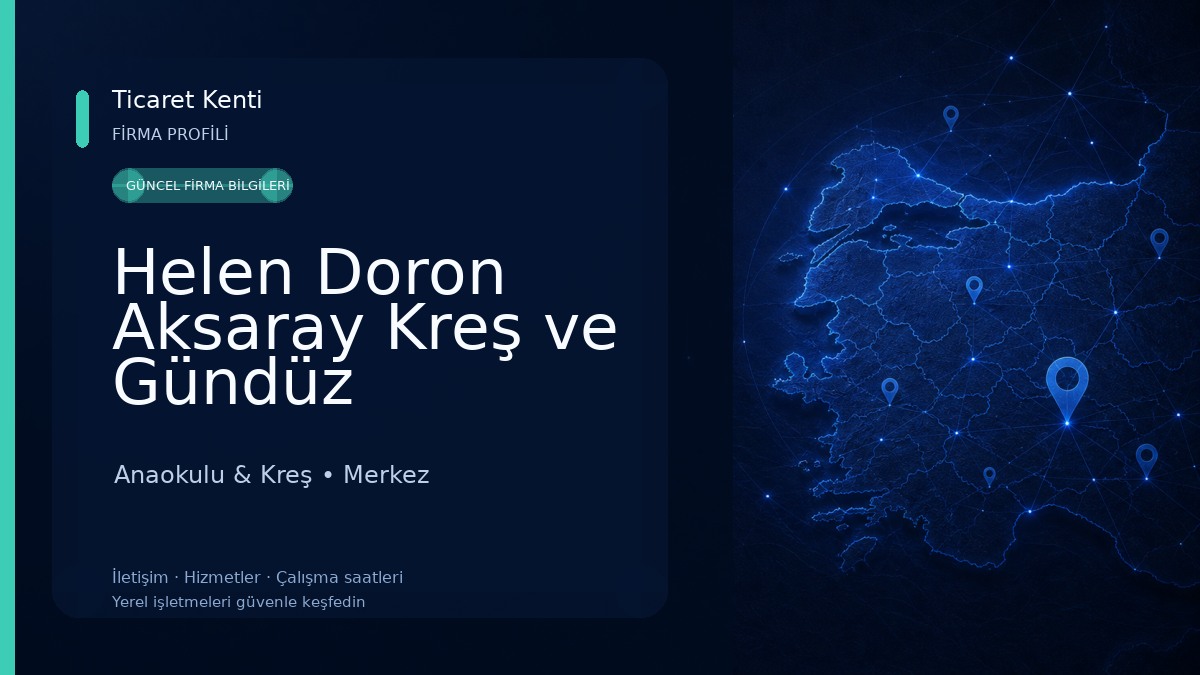 Helen Doron Aksaray Kreş ve Gündüz Bakımevi Anaokulu & Kreş