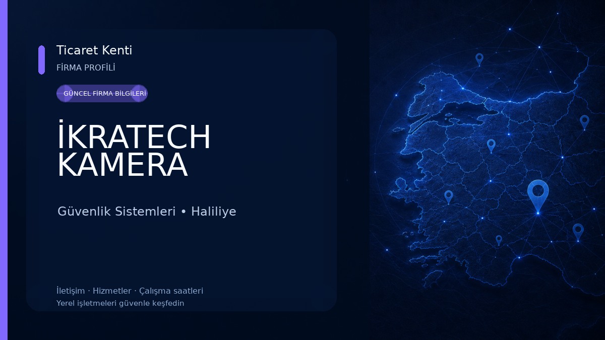 İKRATECH KAMERA Güvenlik Sistemleri