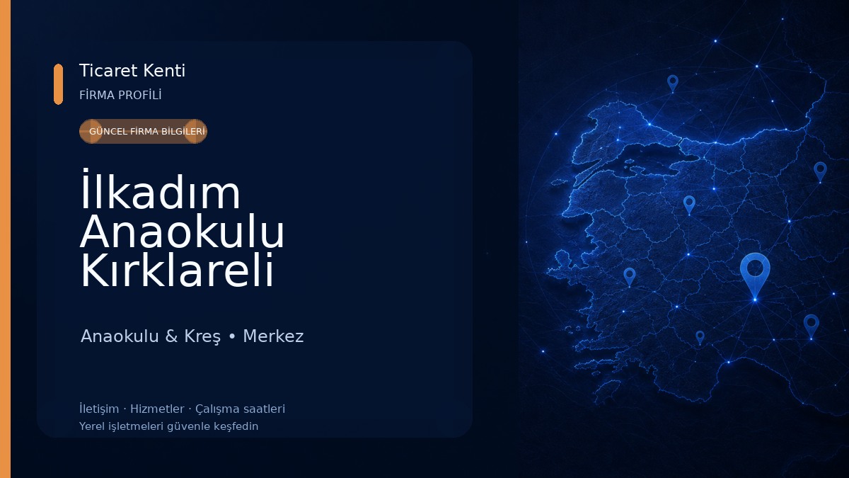 İlkadım Anaokulu Kırklareli