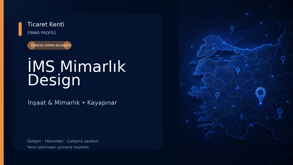 İMS Mimarlık Design