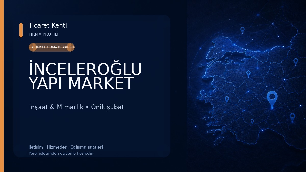 İNCELEROĞLU YAPI MARKET