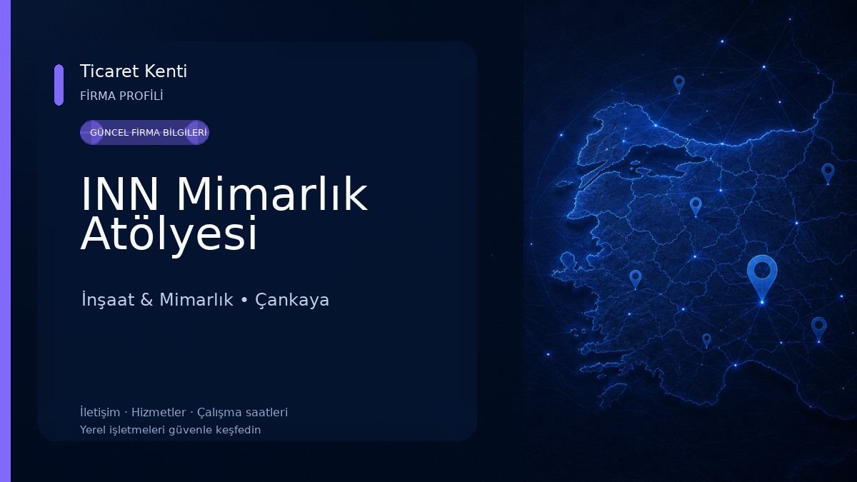 INN Mimarlık Atölyesi İnşaat & Mimarlık