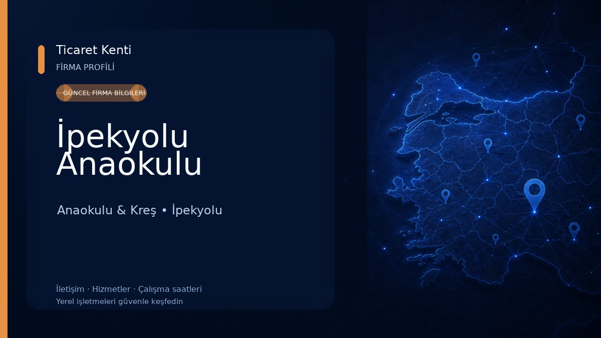 İpekyolu Anaokulu Anaokulu & Kreş