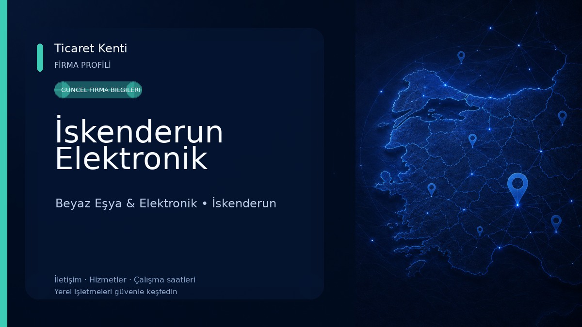 İskenderun Elektronik