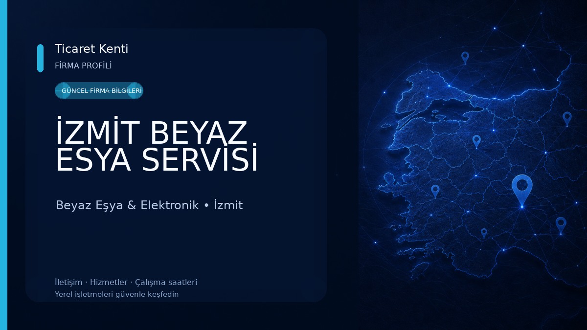 İZMİT BEYAZ ESYA SERVİSİ Beyaz Eşya & Elektronik