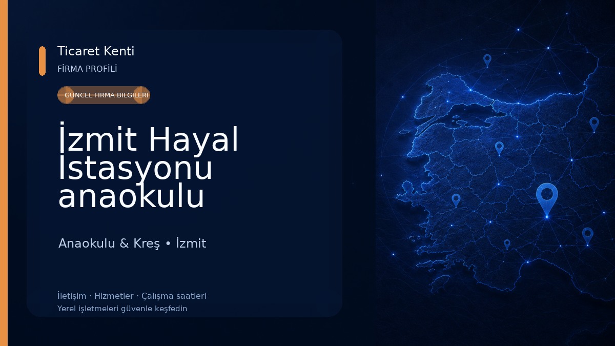 İzmit Hayal İstasyonu anaokulu Anaokulu & Kreş