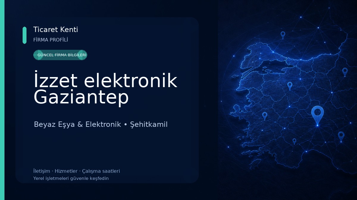 İzzet elektronik Gaziantep Beyaz Eşya & Elektronik