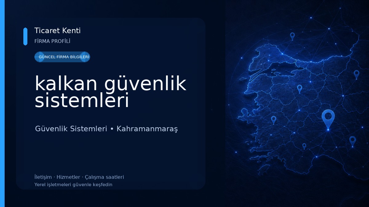 kalkan güvenlik sistemleri