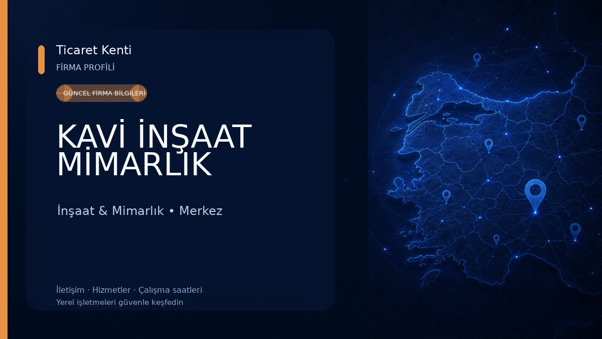 KAVİ İNŞAAT MİMARLIK