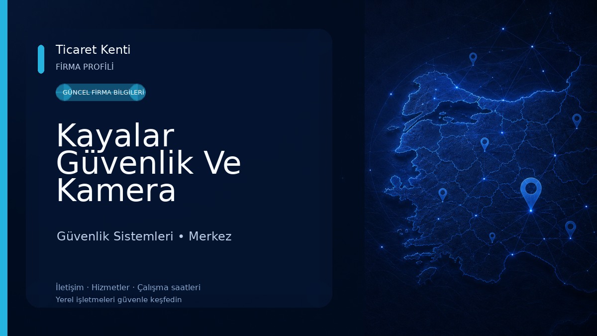 Kayalar Güvenlik Ve Kamera Sistemleri Güvenlik Sistemleri