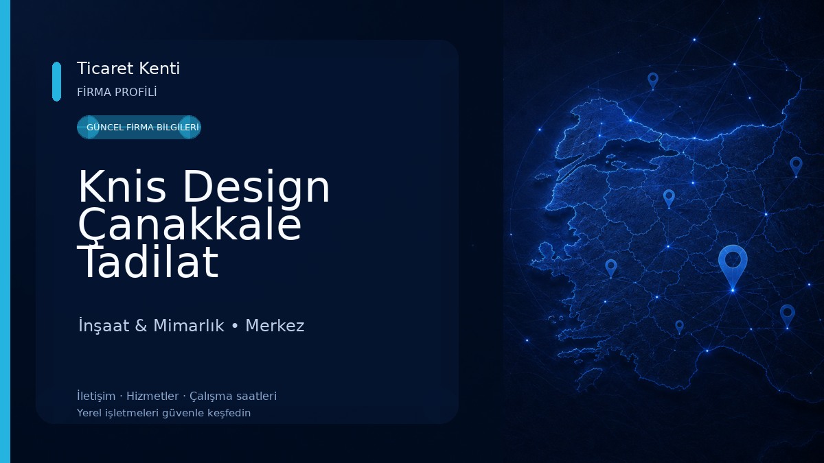 Knis Design Çanakkale Tadilat