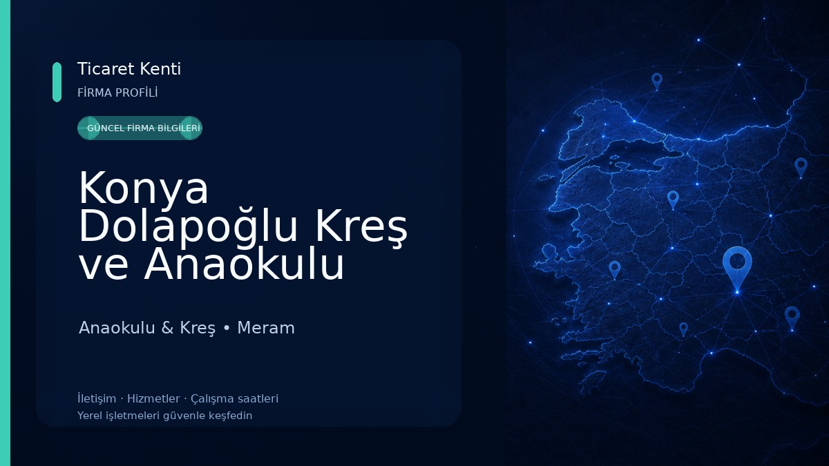 Konya Dolapoğlu Kreş ve Anaokulu Anaokulu & Kreş