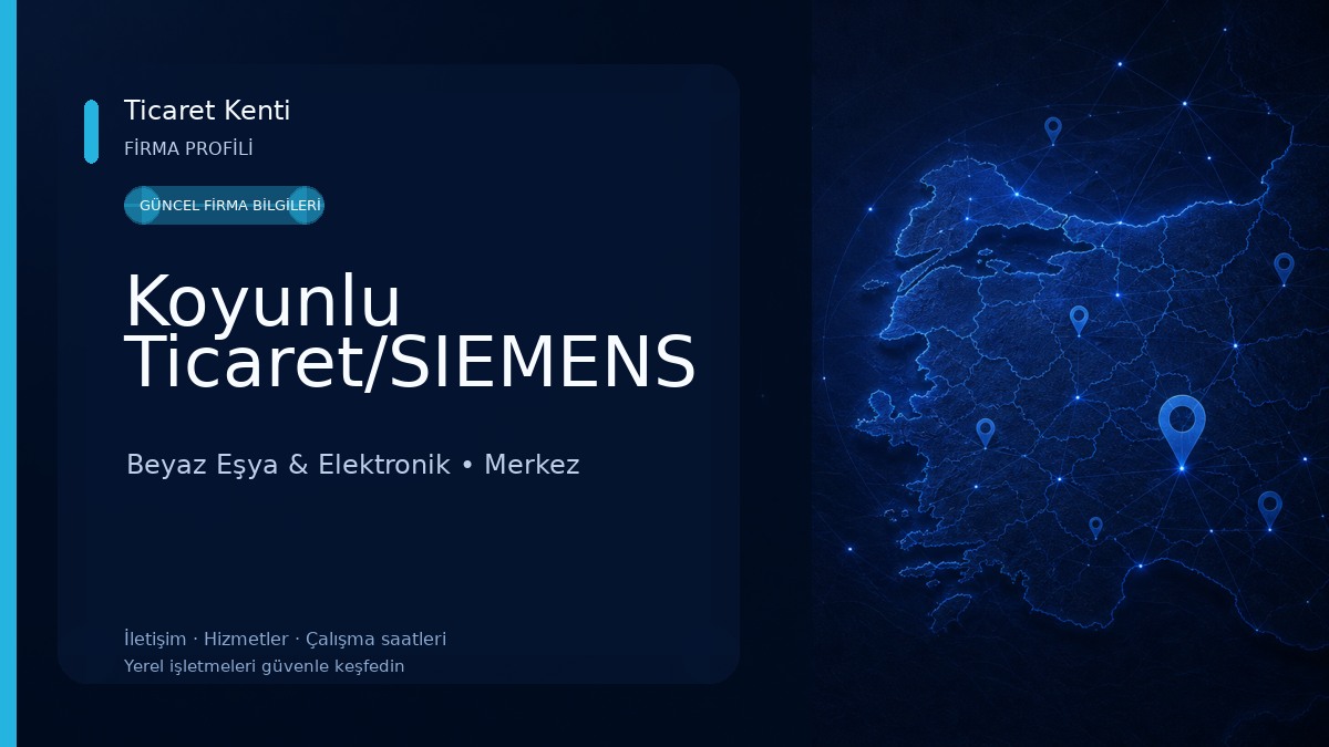 Koyunlu Ticaret/SIEMENS 