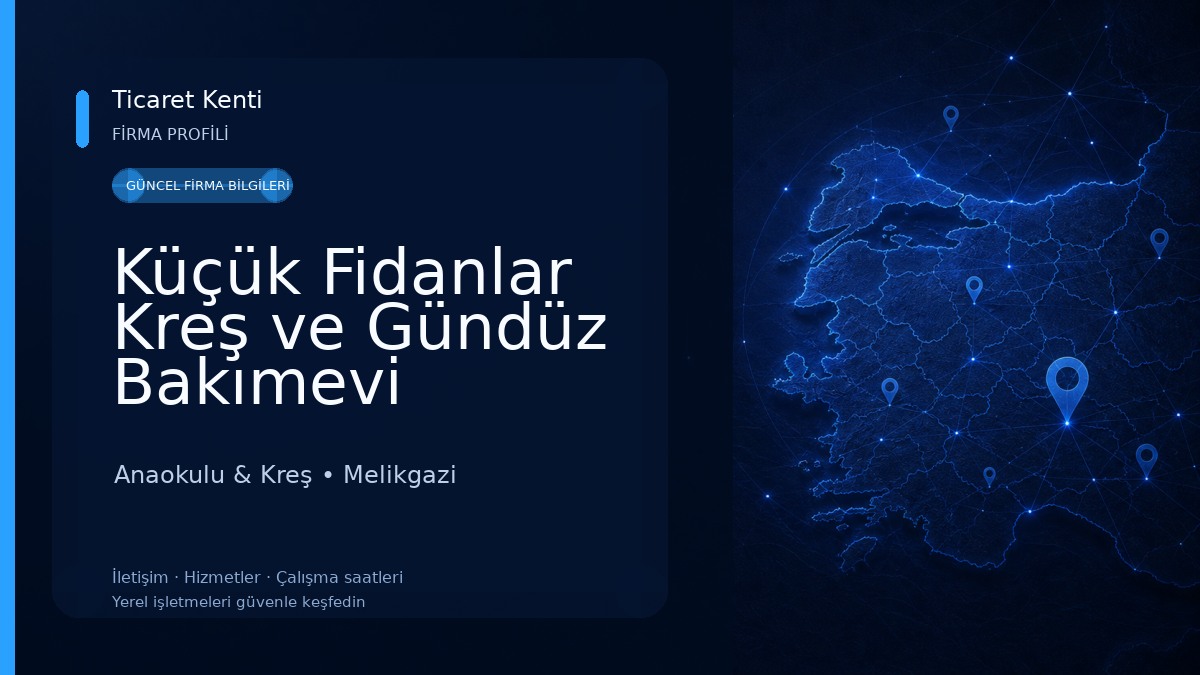 Küçük Fidanlar Kreş ve Gündüz Bakımevi