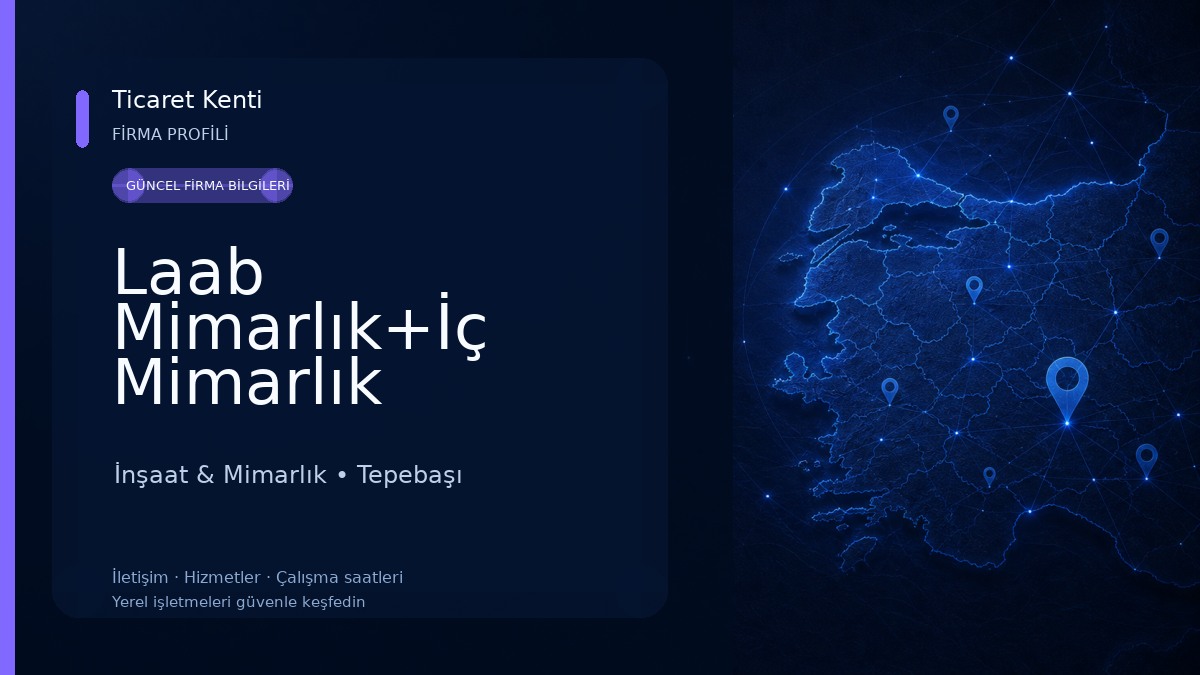 Laab Mimarlık+İç Mimarlık İnşaat & Mimarlık