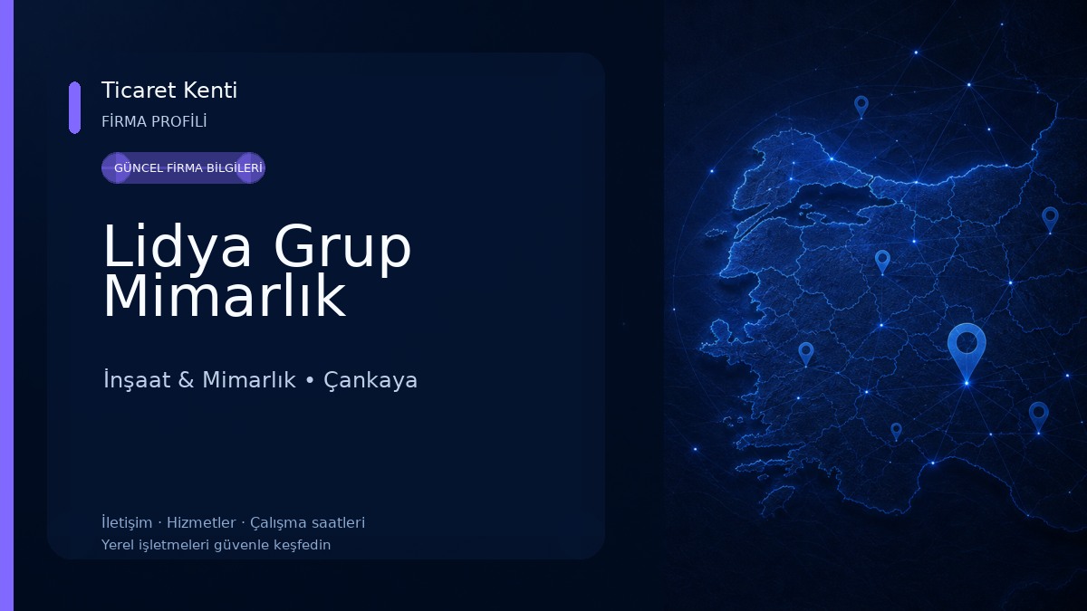 Lidya Grup Mimarlık İnşaat & Mimarlık