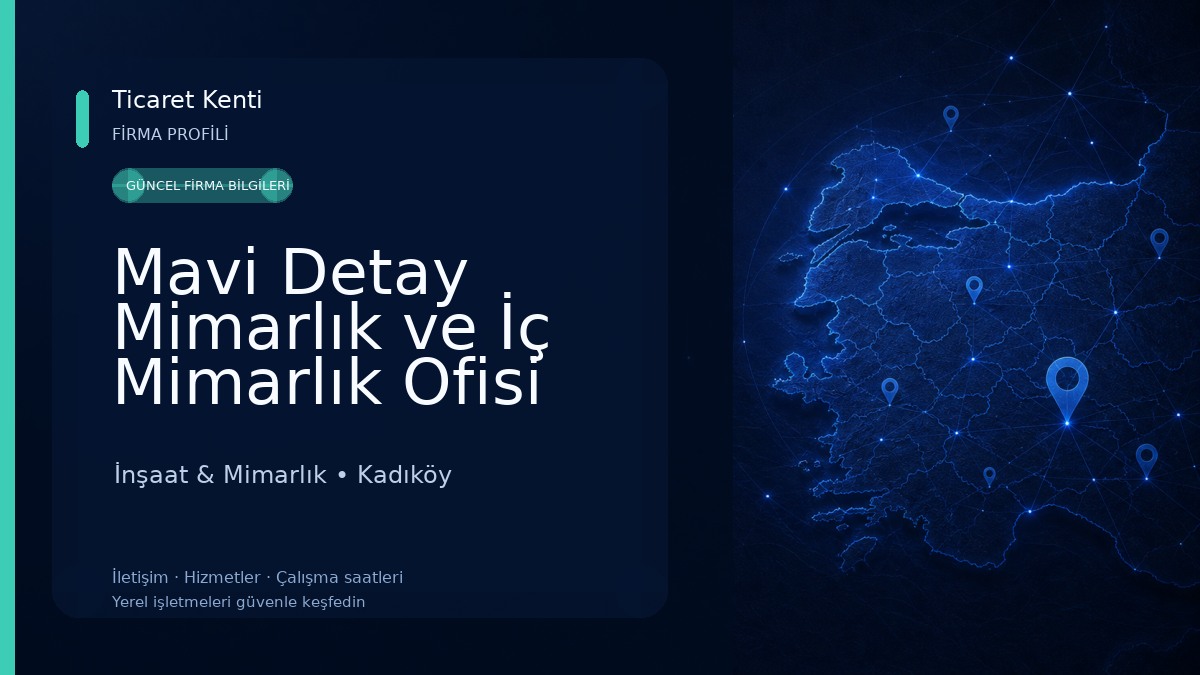 Mavi Detay Mimarlık ve İç Mimarlık Ofisi İnşaat & Mimarlık
