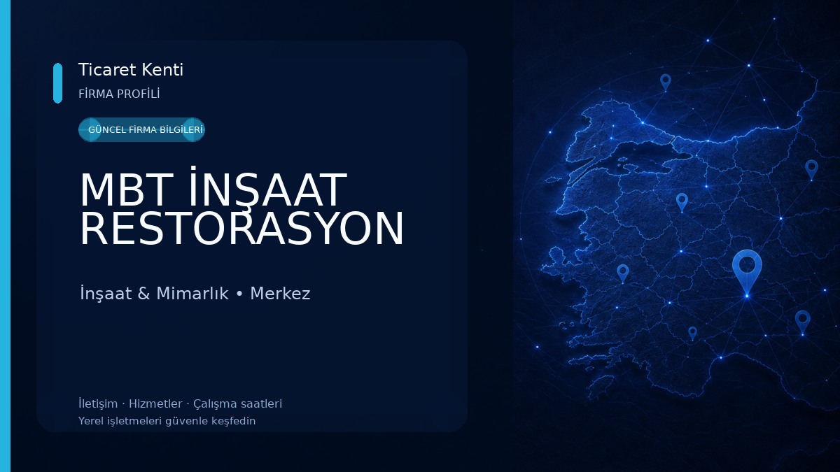 MBT İNŞAAT RESTORASYON