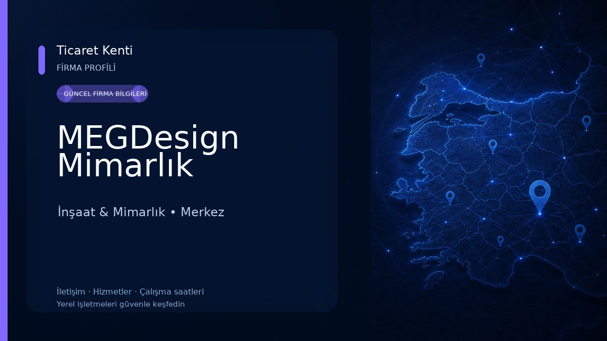 MEGDesign Mimarlık İnşaat & Mimarlık