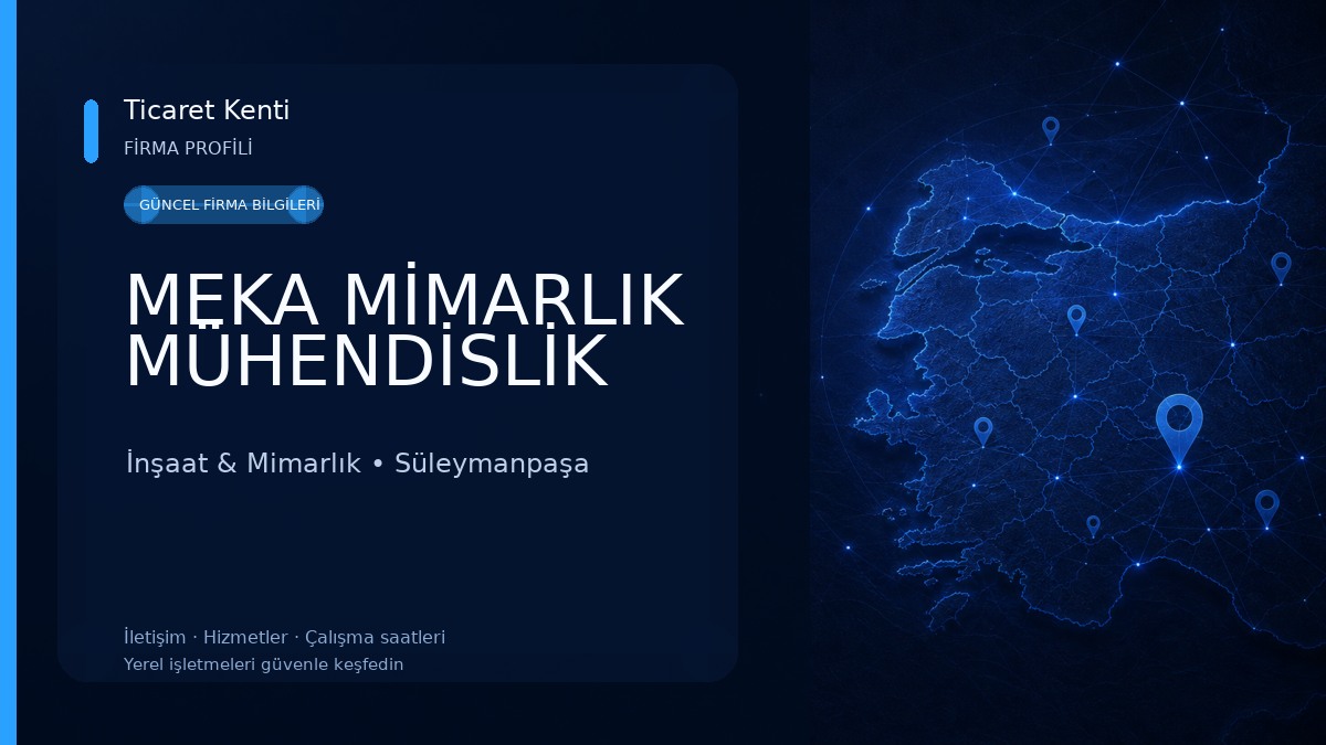 MEKA MİMARLIK MÜHENDİSLİK