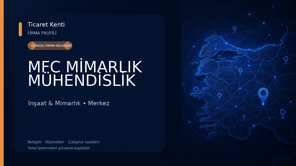 MFC MİMARLIK MÜHENDİSLİK İnşaat & Mimarlık