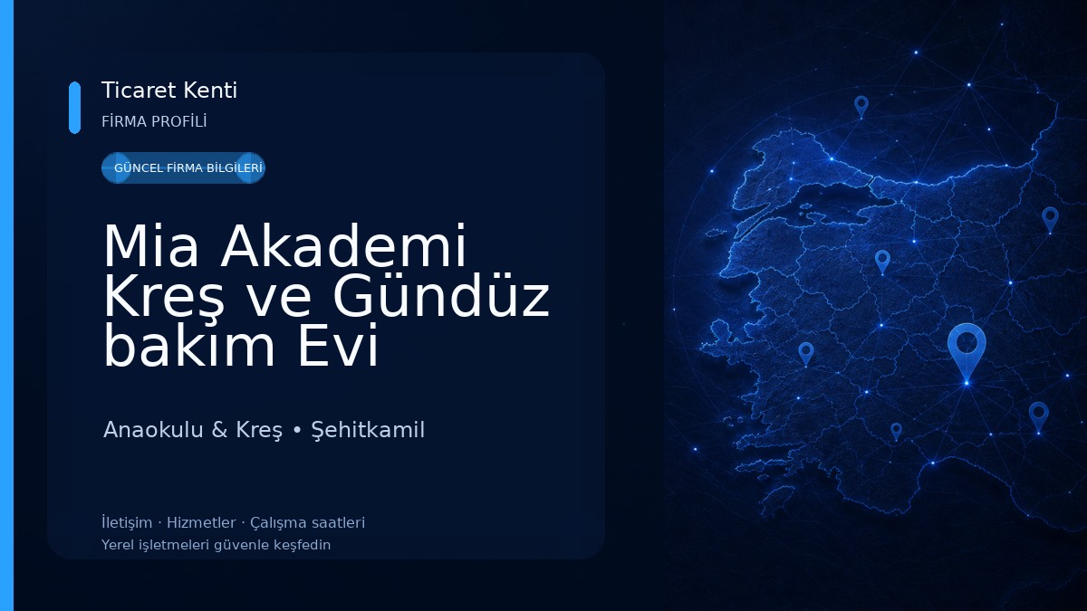 Mia Akademi Kreş ve Gündüz bakım Evi Anaokulu & Kreş