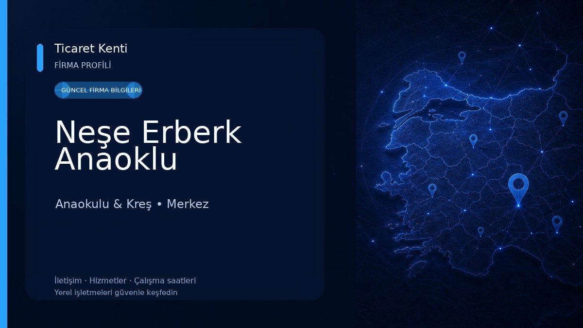 Neşe Erberk Anaoklu Anaokulu & Kreş